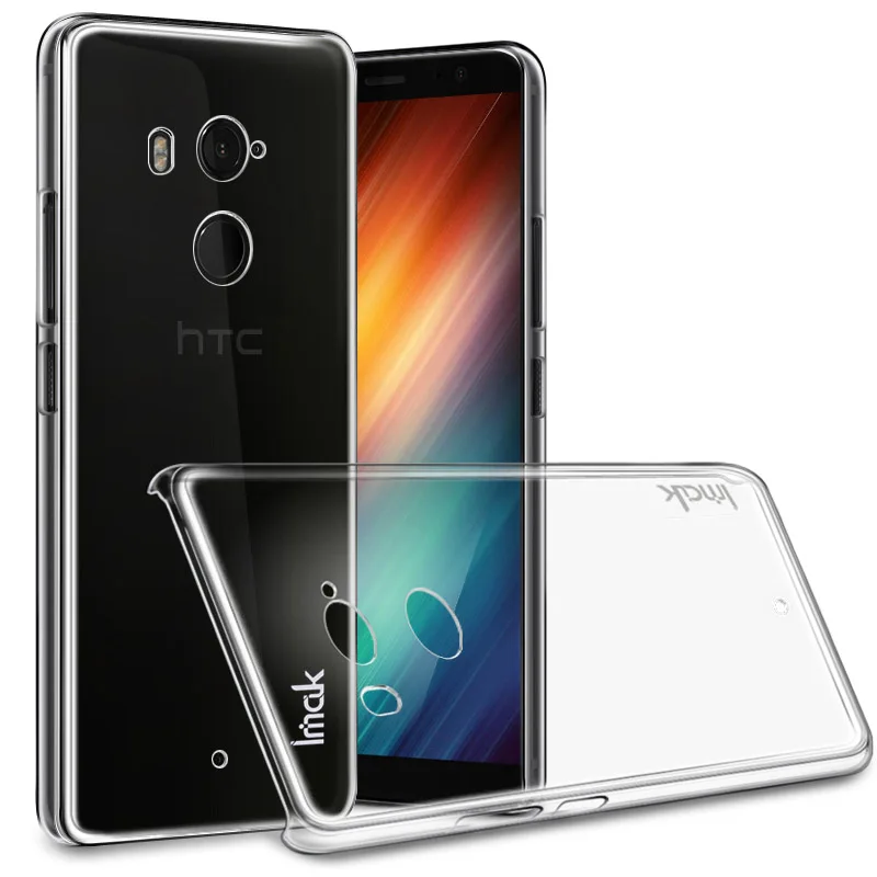 

For HTC U11+ case HTC U11 PLUS case Imak Hard PC Phone Cases Transparent Clear Protective Back Cover crystal phone shell