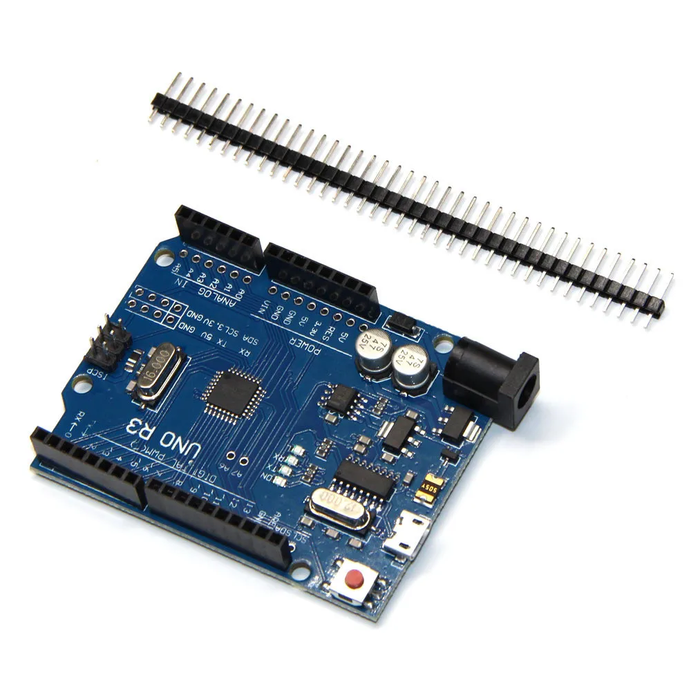 Keywish для Arduino один Комплект UNO R3 ATMEGA328P-AU CH340G usb-кабель ATMEGA328P-AU макетная плата 0514