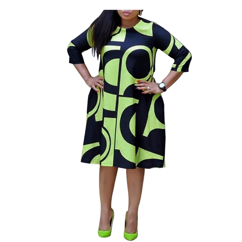 

2019 african clothes dashiki suits print african women clothing robe africain lady clothes outfit womens dress pink dresss