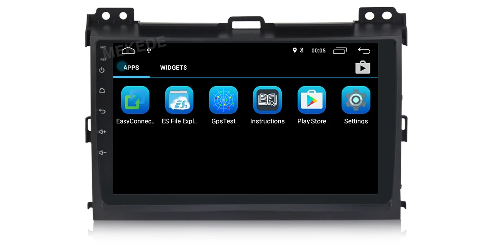 Top MEKEDE HD Android 8.1 Car DVD Multimedia Player for Lexus GX470 for Toyota Land Cruiser Prado 120 Navigation GPS Radio BT WIFI 13