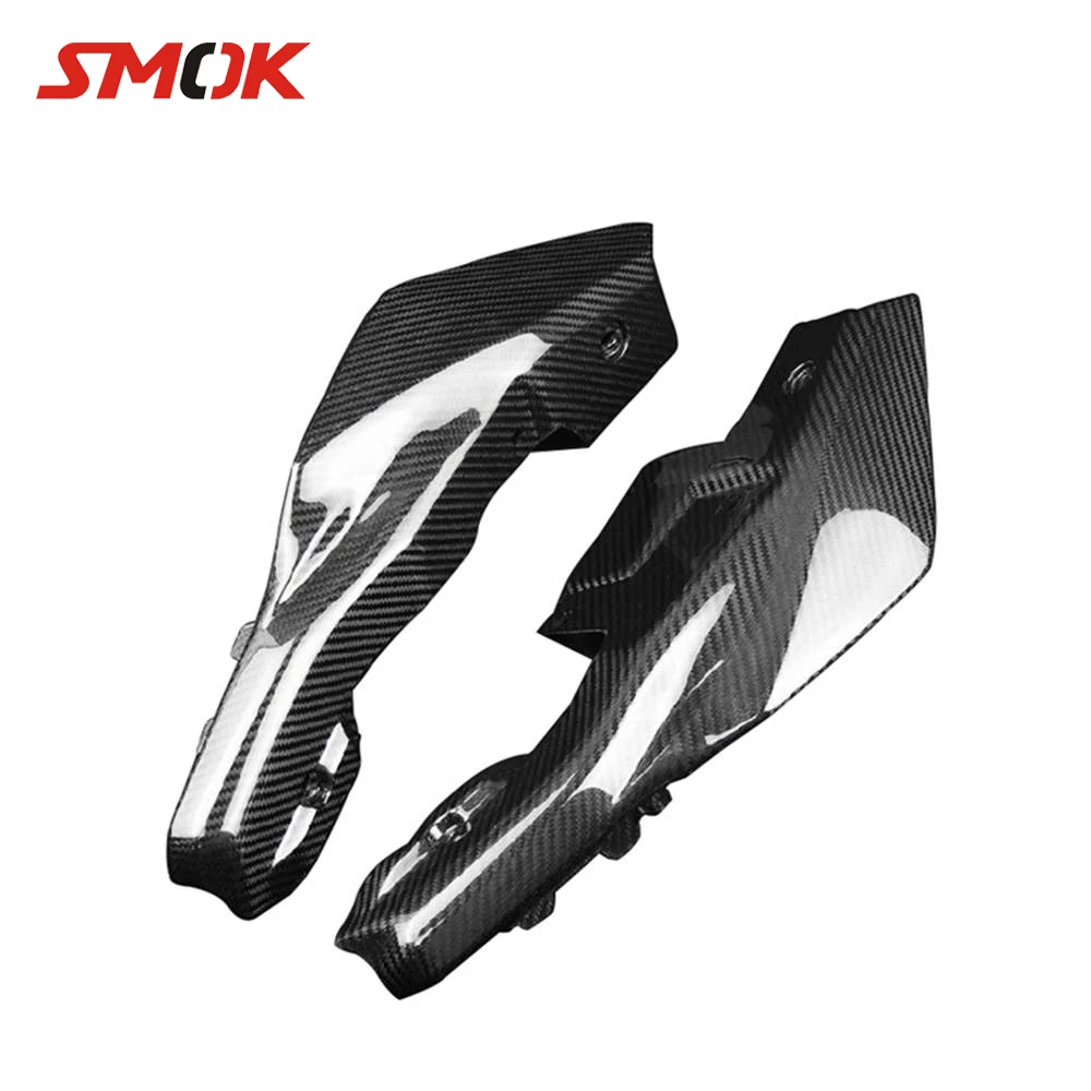 SMOK For Yamaha MT-09 FZ-09 MT09 MT 09 2014-2016 Motorcycle Carbon Fiber Rear Tail Side Panel Cowling Fairing Cover Protector SMOK For Yamaha MT-09 FZ-09 MT09 MT 09 2014-2016 Motorcycle Carbon Fiber Rear Tail Side Panel Cowling Fairing Cover Protector