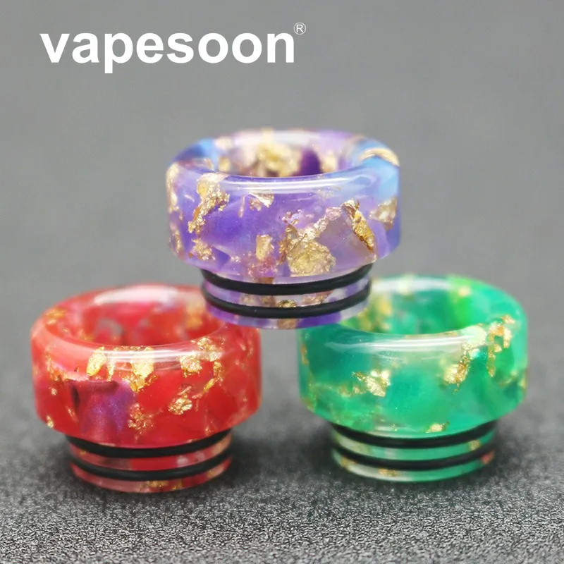 

Original VapeSoon 810 Resin Drip Tip For TFV12 Prince TFV8 BIG BABY Stick V8 TFV12 Prince IJUST 3 etc 810 Drip Tip