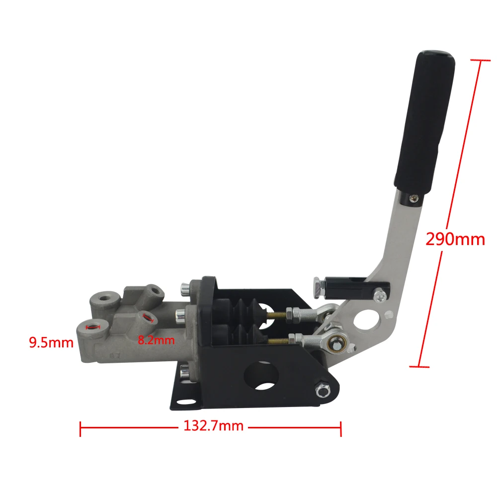 VR-Vertical Hydraulic Handbrake Twin Cylinder With Master Cylinder VR3944