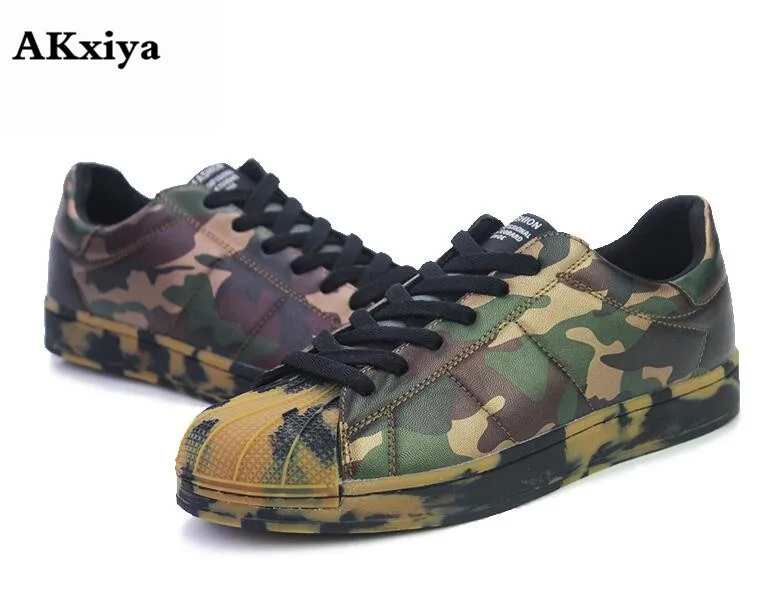 New Spring and fall Men s Casual Shoes superstar Flat Shoes chaussure homme Korean Breathable Air