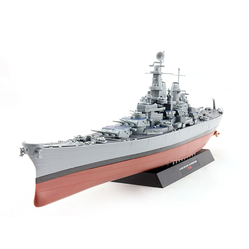 2 стиля world war two Classic battleship Missouri Bismarck 1/700 масштаб Монтажная модель строительные