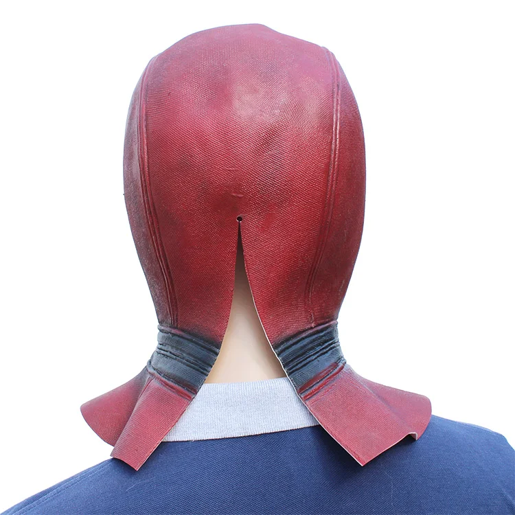Дэдпул Marvel 2 маски Дэдпул Хэллоуин аксессуары для косплея фильм о супергероях Элитный латекс маска полный маска-шлем для лица
