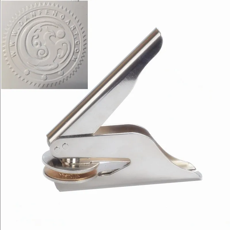 

Design Your Own Embosser Stamp / Custom Embosser Seal for Personalized / Wedding Seal