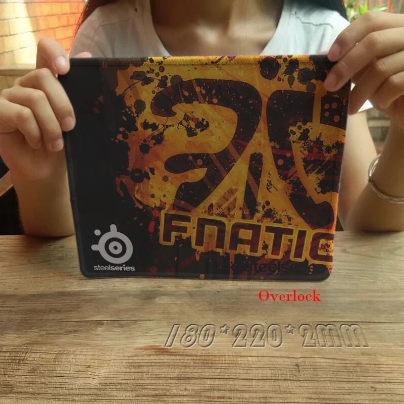 Новое поступление Steelseries QcK Fnatic Игровой Коврик Большой Размеры 250*300*2 мм геймер
