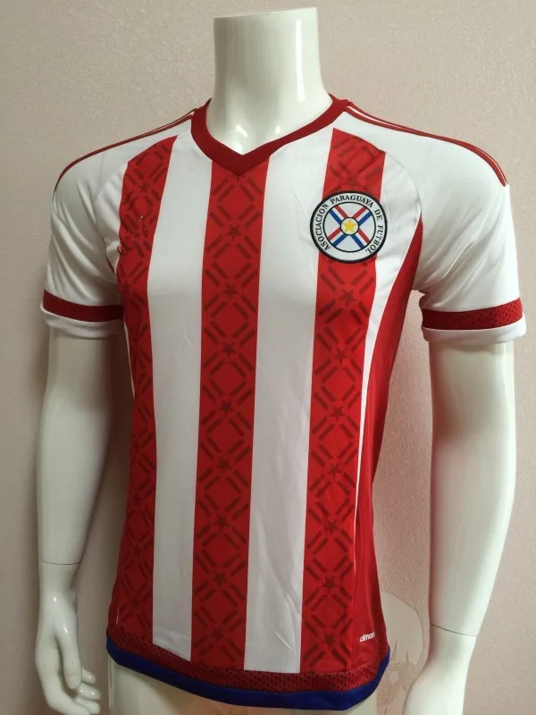 red and white soccer jersey team