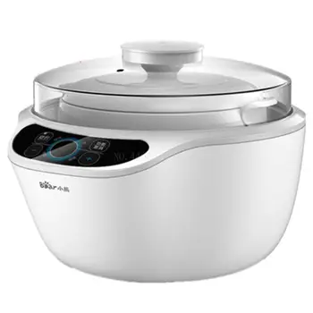 

mini 1.2L Electricity Slow Cookers Stew pot Baby porridge cooker reservation Automatic insulation Ceramic double pot 200W