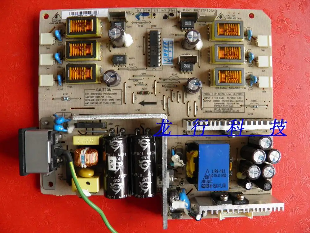 

Free Shipping>Original Power IP-52125L 6871TPT261B high voltage power supply board one board-Original 100% Tested Working