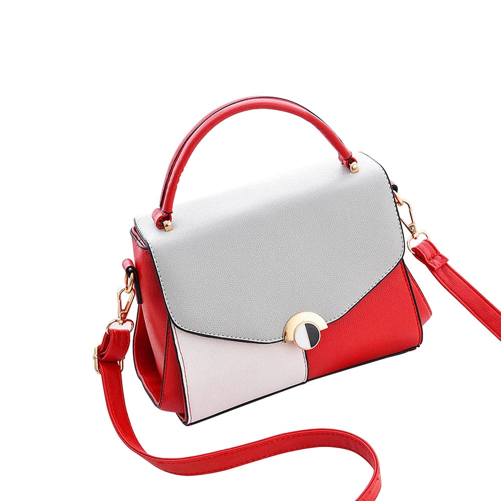 

Luxury Women Crossbody Bag Patchwork Flap Handbag Hash Zipper Design Ladies Small Message Bag Bolsa Feminina