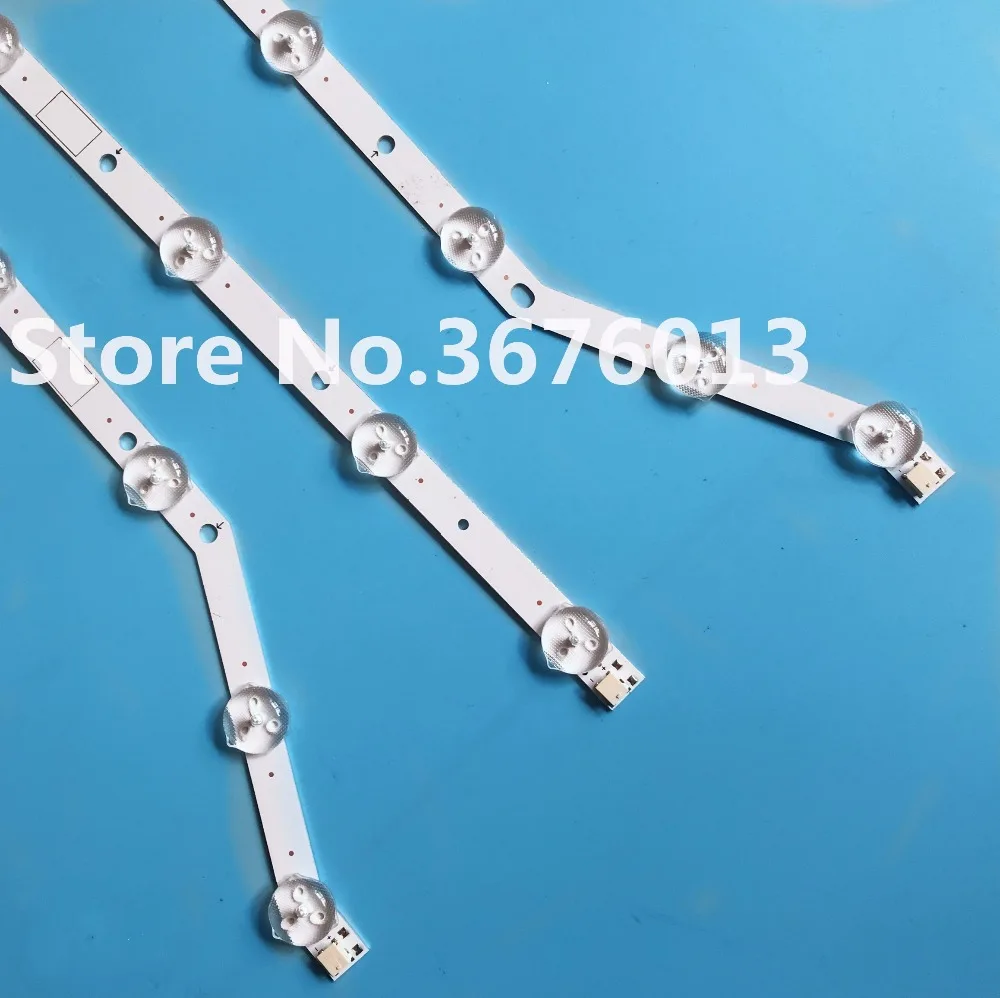 6 комплектов = 18 шт. 12/13LED 76 см Светодиодная лента для Samsung UH40H6203AF 2013SVS40 LM41 00001V 00001W BN96