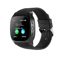 New T8 BT3.0 Smart Support SIM and TFcard Camera For Android For iPhone wearable devices relogios reloj inteligente watches saat