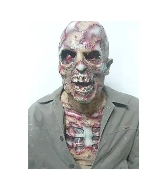 Костюм на Хэллоуин маска для вечерние ужас зомби косплей helloween мужчин и