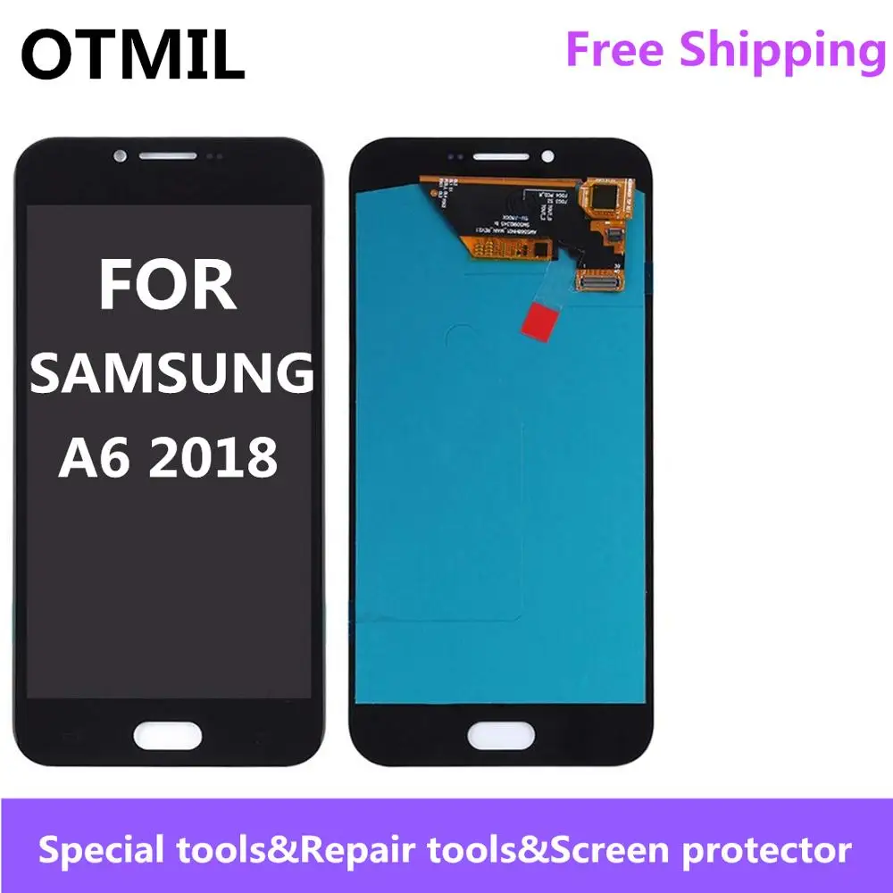 

5.6"Super AMOLED For SAMSUNG A810 LCD Display Touch Screen Digitizer For SAMSUNG Galaxy A8 2016 LCD A810M A810 Display#