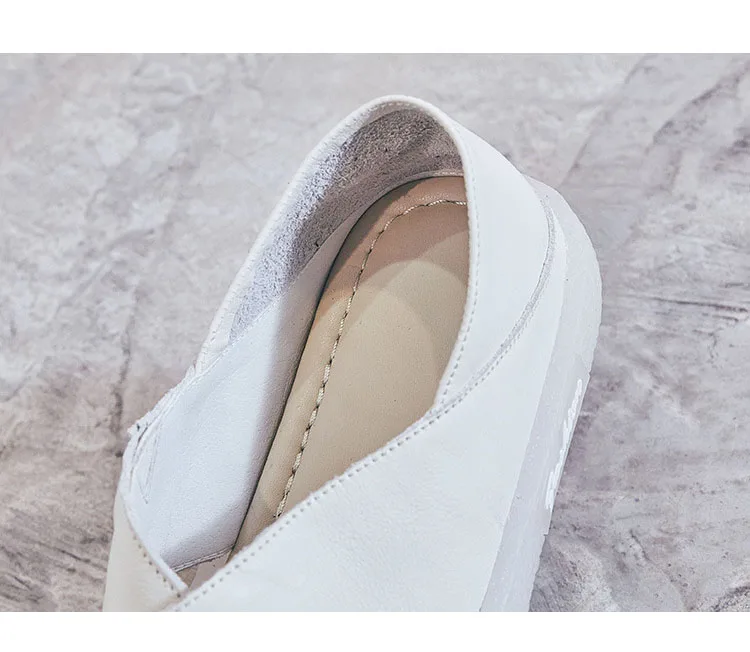 Jookrrix/женские белые босоножки г. Модные Летние слипоны женская обувь из натуральной кожи на плоской подошве женские брендовые босоножки розового цвета