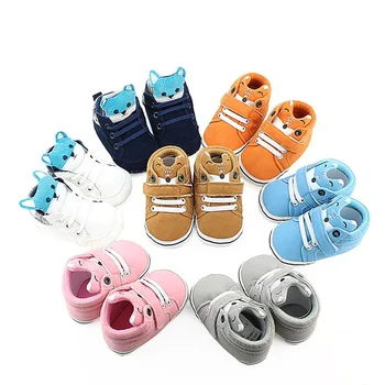 

Cartoon Soft Sole Baby Shoes Casual Non-Slip Infant Shoes Toddler Fox First Walkers Baby Sneakers