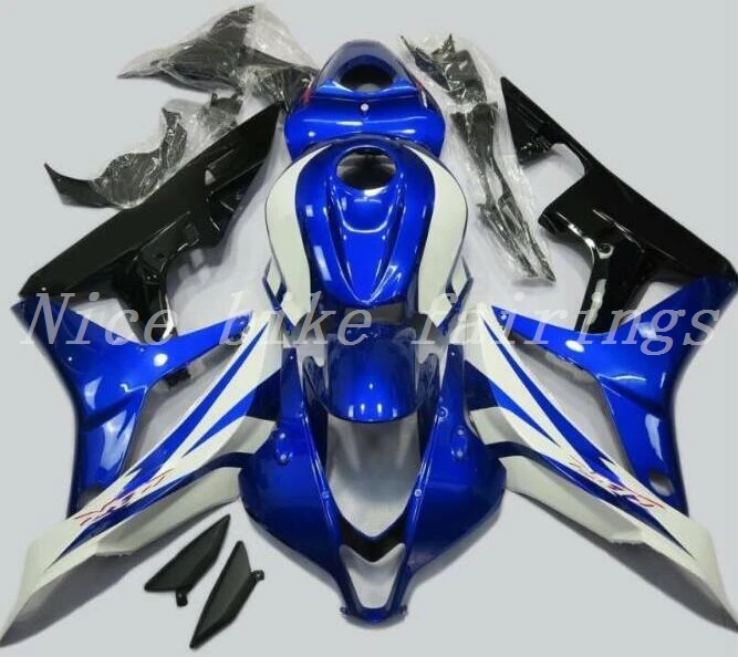 3 подарка литья под давлением полный комплект обтекателя Подходит для Honda CBR600RR F5 2007 2008 07 08 600RR 600 ABS Обтекатели на заказ синий черный