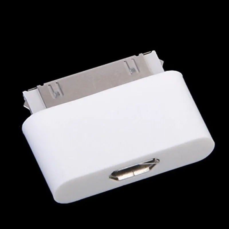Micro USB до 30 pin женский/мужской кабель с переходником для зарядного устройства Apple
