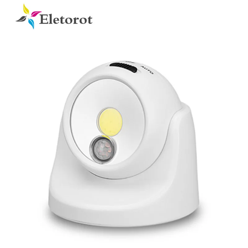 

USB Rechargeable Night Light Motion Sensor Activated Wall Lamp AAA Battery Induction Lamp For Closet Corridor Cabinet Stairs