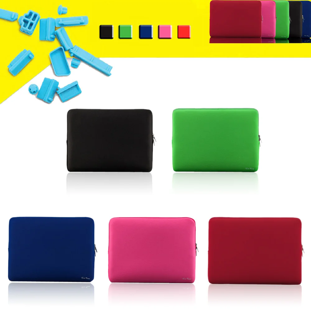 Sale LSS 11"13"15"Zipper Soft Laptop Bag Sleeve Case Tablet Bag