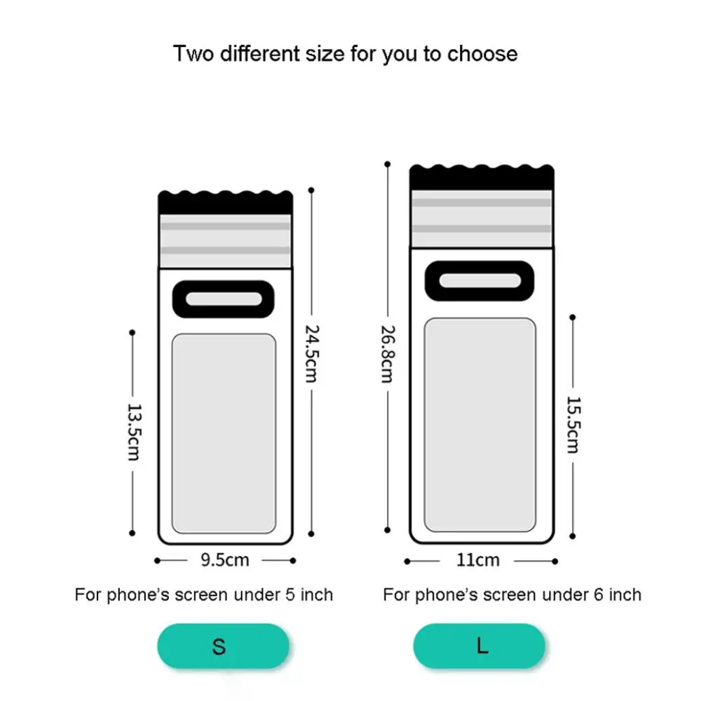 Водонепроницаемая сумка с тачскрином из ТПУ для мобильного телефона, сумка для плавания, чехол для телефона, чехол для плавания, держатель для дайвинга, серфинга, занятий водными видами спорта