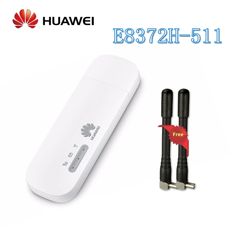 Разблокированный huawei E8372h-511 Подарочная антенна 4G 3g USB wifi-модем 4G Автомобильный Wifi палка 4G FDD2100/1900/AWS/850/700/1700