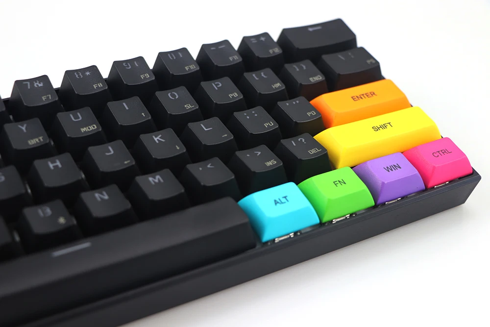 Pbt dsa клавишная крышка OEM keycap краситель субкровать красочные брелки модификатор для diy игровая механическая клавиатура Вишневый переключатель