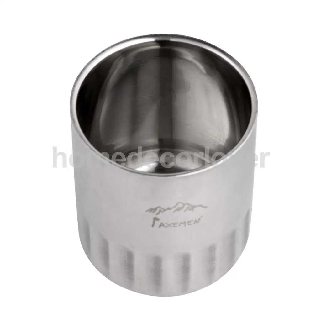 180ML / 120ML Double Wall Stainless Steel Insulated Coffee Drink Tea Hot Water Camping Cup Hiking Picnic Home Office Travel Mug