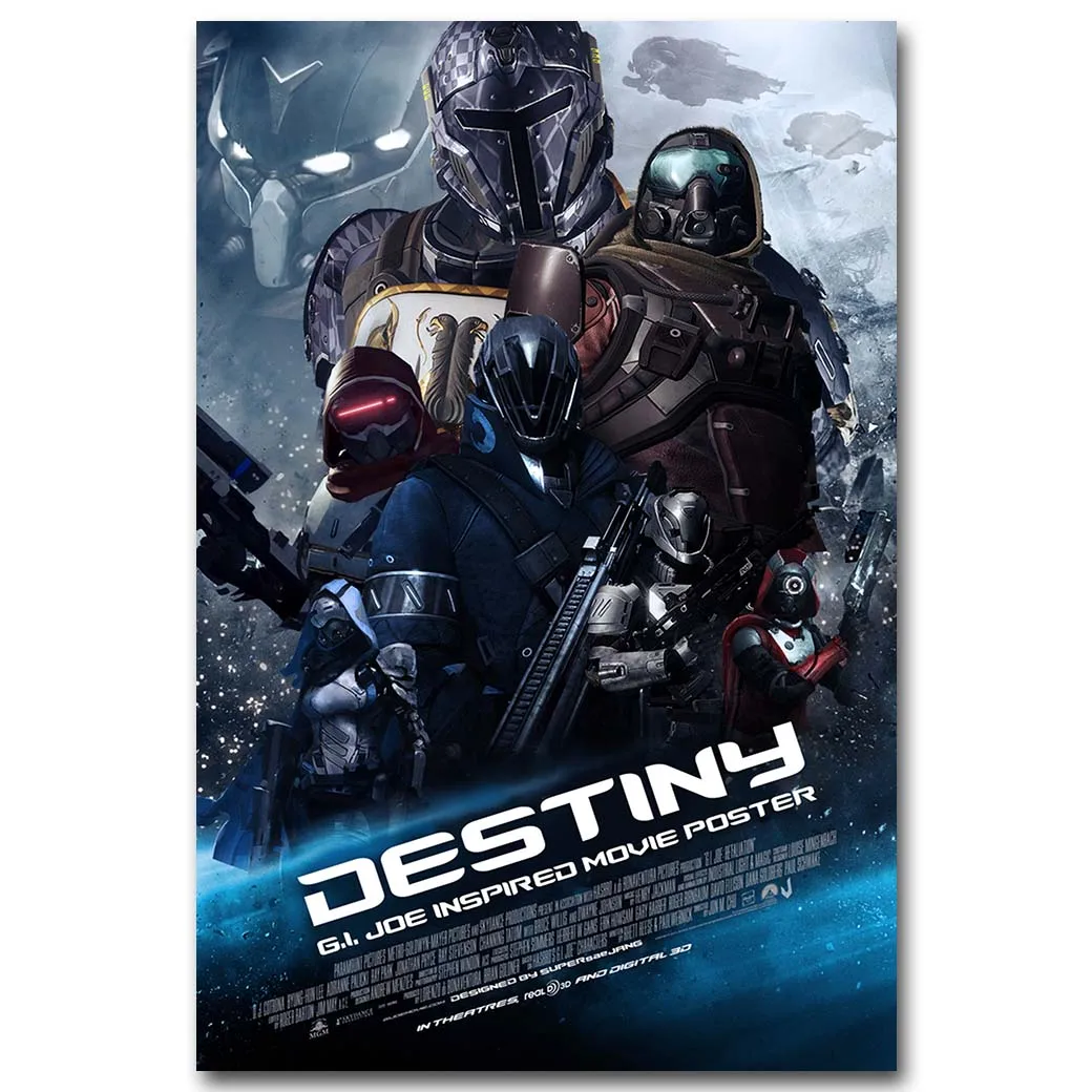 Destiny 2 hot Game Art Silk Poster 13x20 24x36 inch 