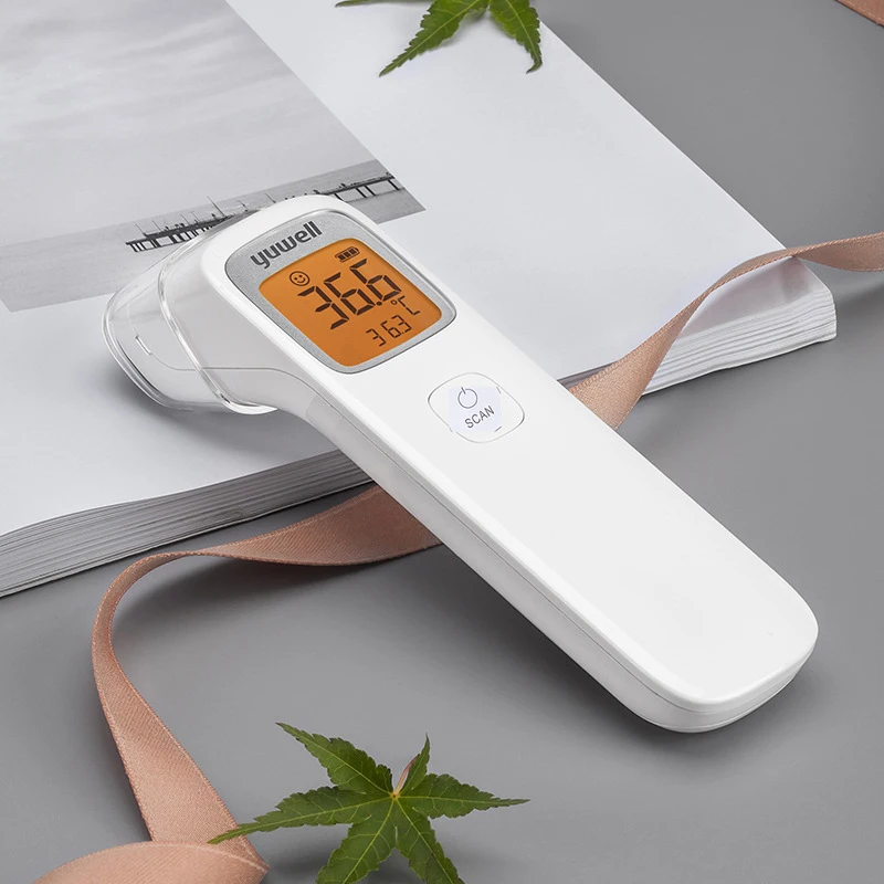 Yuwell Baby Digital Noncontact Infrared Forehead Thermometer Infrared Hydrothermograph Children Body Hermograph Accurate YHW-2-1-15
