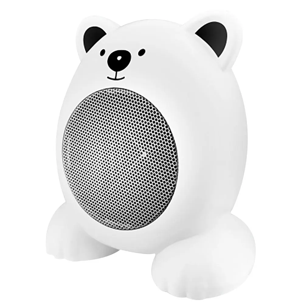 

2019 Drop Shpping ABS Heater Fan Electric Heater Cute Portable Office Heater Stove for Desktop Heaters
