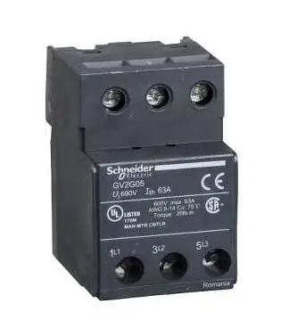 GV2G05 GV2-G05 TeSys GV2 D &amp U-Клеммная колодка-3P-для GV1L3 | Автомобили и мотоциклы