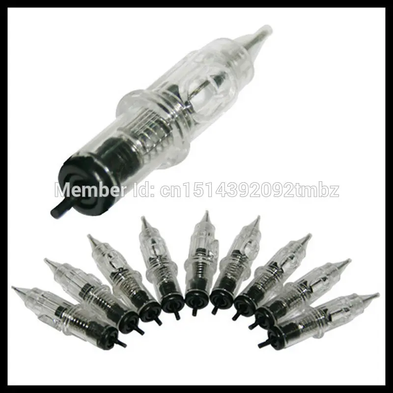 

Tattoo needles 50pcs permanent makeup machine needle 3RL micro needles for digital eyebrow lips swiss tattoo gun machine