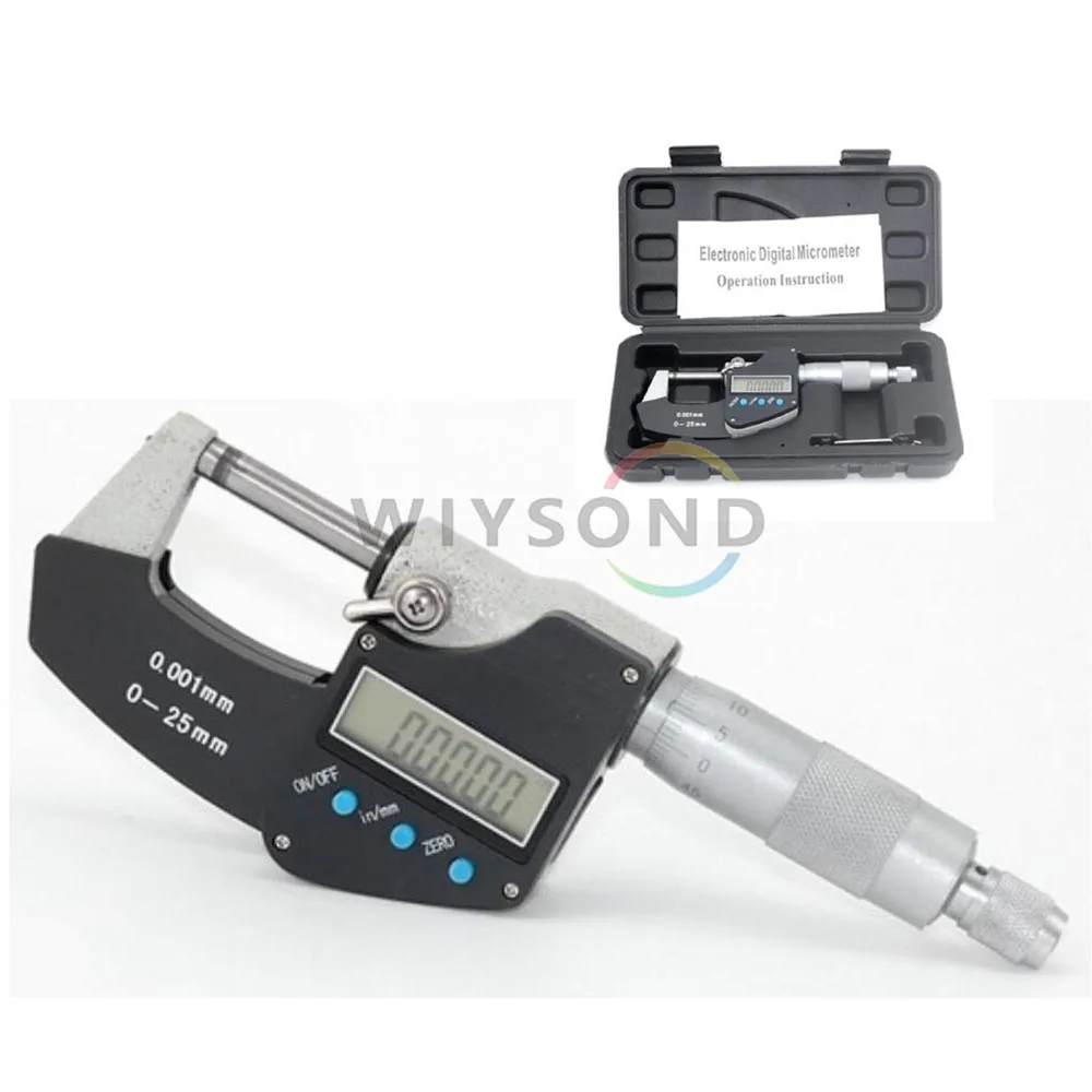 C018 High Accuracy 0.001mm/0.00005" Digital Dial Indicator DTI Range 0