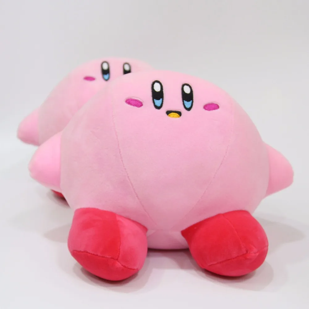 

Classic Game Kirby Kawaii Cartoon Pillow Cushion Plush Toy Soft Stuffed Doll for Children Gifts