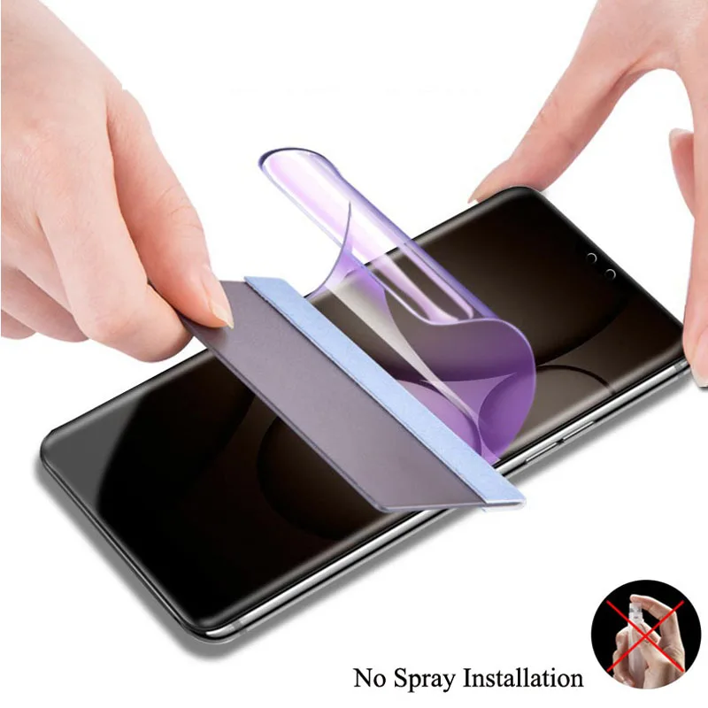 

Blue Hydrogel Film For Huawei Honor Play 2018 Soft TPU Nano Explosion-proof Full Coverage Screen Protector (Not Glass)