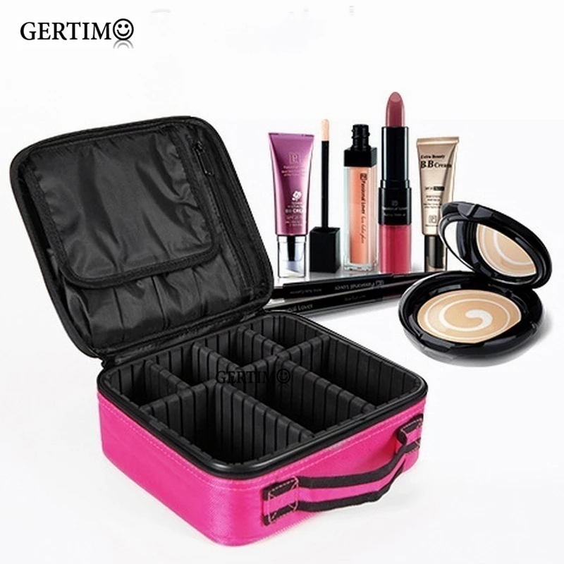 

Cosmetic for Women Waterproof Professional Portable Suitcase Cosmetic Manicure Case Makeup Travel necessaire Organizer Bag