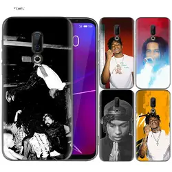 Силиконовый чехол для Meizu 16 16th M6T черный темно-Coque основа для мобильных телефонов ТПУ крышки скучный польский Boss леди