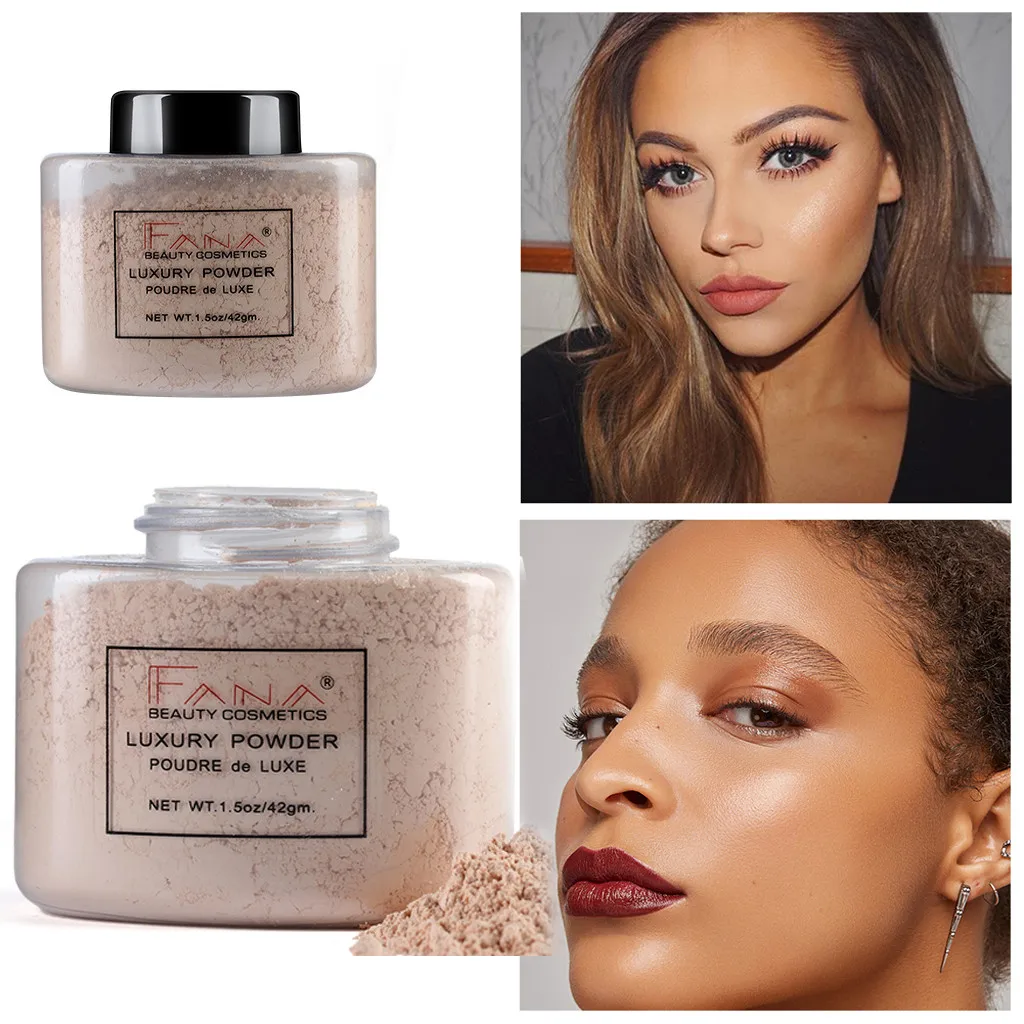 

Setting Powder Loose Oil Control Waterproof Face Powder Translucent Smooth Setting Foundation Makeup poudre libre##