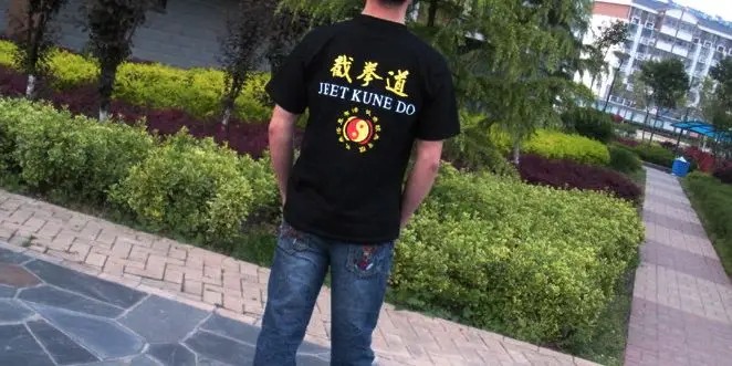 Новая хлопковая черная летняя спортивная футболка Jeet kune do футболки с круглым воротником и короткими рукавами тренировочные костюмы для боевых искусств