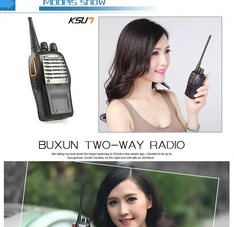 2 шт. KSUN X-31TFSI двухканальные рации VOX Функция 5 Вт ручной Pofung UHF 400-470 МГц 16CH двухстороннее портативный любительский радиопередатчик