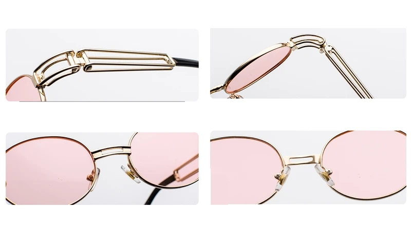 vintage steampunk sunglasses red men accessories detail (15)