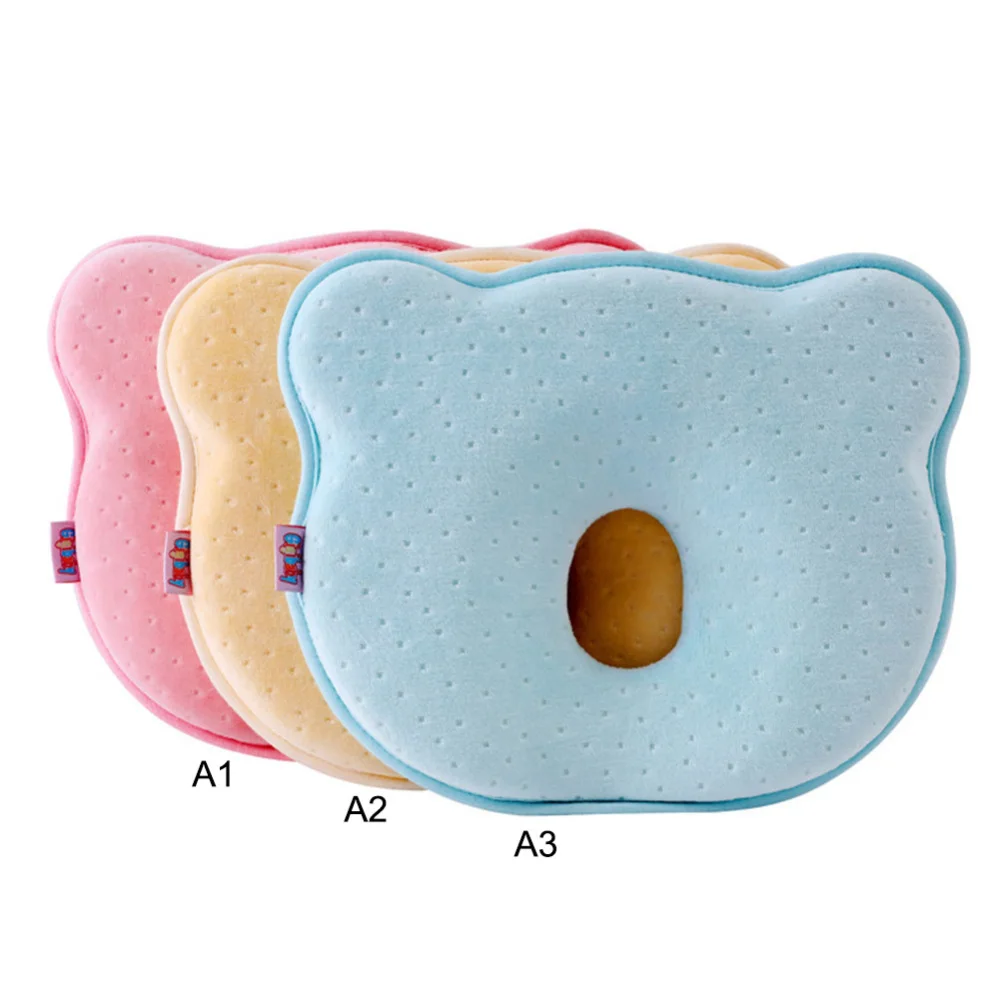 Breathable Baby Shaping Pillows Memory Foam Baby Pillows to Prevent