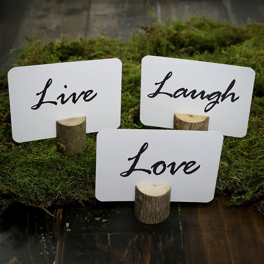  10pcs/Set Wedding Office Meeting Place Card Holders Table Invitation Name Card Clips Decoration Fam - 33030205675