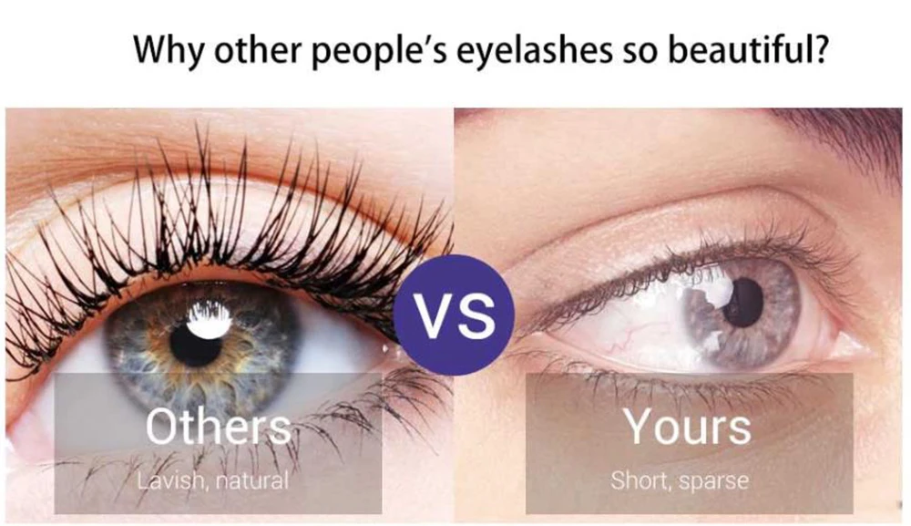Eyelash Enhancer Eyelash Serum Eyelash Growth Serum Treatment Natural Eye Lashes Mascara Lengthening Longer