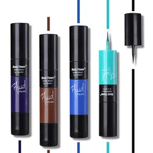 Подводка для глаз водостойкая 2 в 1 легкий кончик пальца подводка для глаз Карандаш Макияж подводка для глаз длительная делимитация Ojos Lapiz# YL10