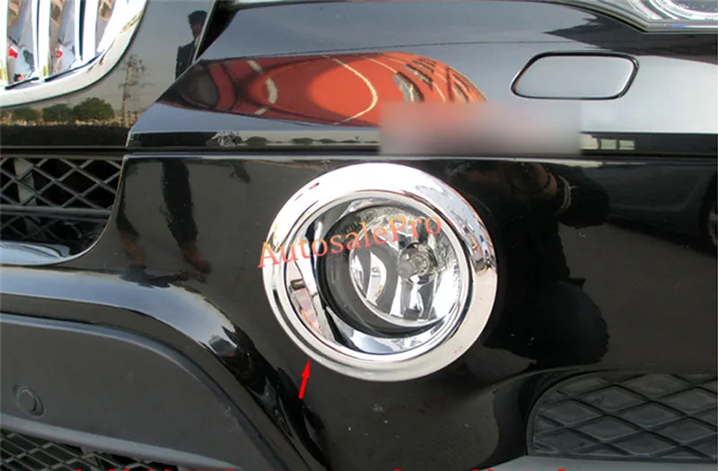 

For BMW X5 E70 2011 - 2013 ABS Chrome New Front Fog Lamp Light Cover Trim Bright