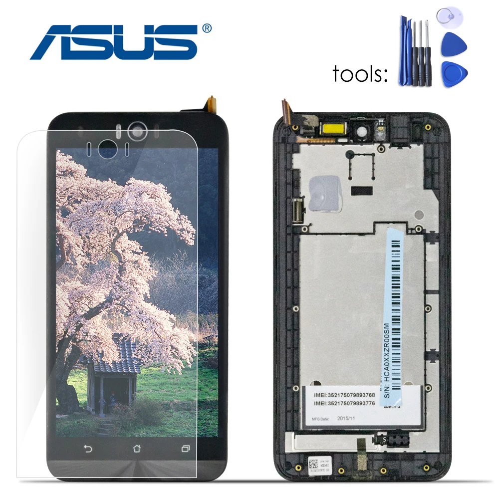 

Original 5.5'' LCD For ASUS Zenfone Selfie ZD551KL LCD Display Touch Screen Frame Digitizer Assembly For ASUS ZD551KL Display